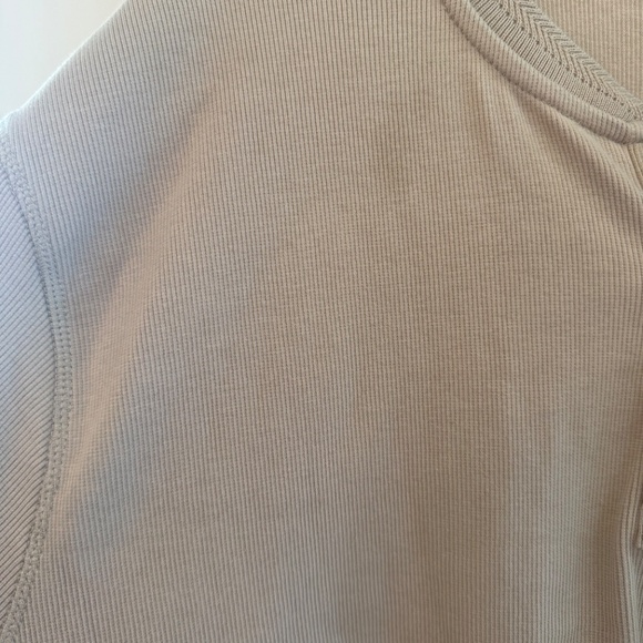 Banana Republic Men's Tan Taupe Beige Henley Short Sleeve XXL NWT - Picture 5 of 6